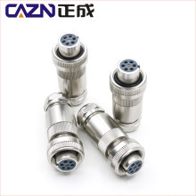 IP67 Proportional Valve Connector 6+PE Plug in Metal Female Cable Connector  EN175201 804 R900223890